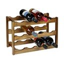 Portabottiglie per vino in legno numero di bottiglie 12 Fondi – Wenko