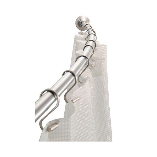 Staffe in acciaio inox per tenda doccia a lunghezza regolabile Cameo - iDesign