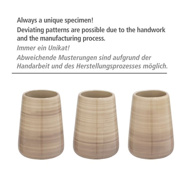 Scopino WC marrone chiaro in ceramica Pottery – Wenko-image-3