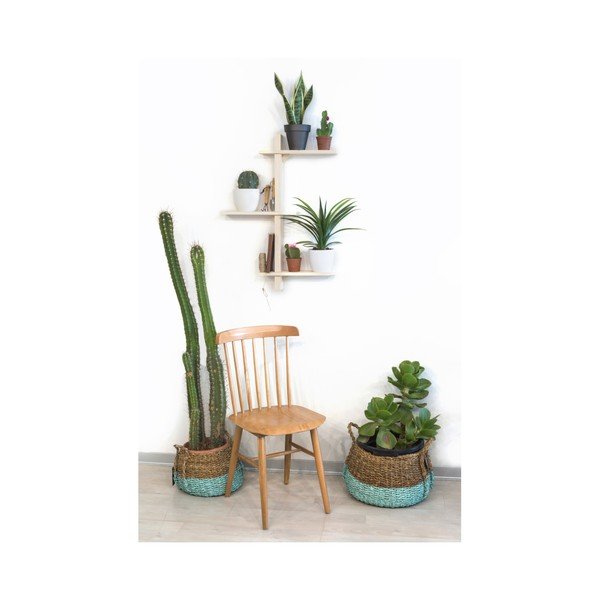 Scaffale in legno di abete per fiori Naturale - Really Nice Things-image-2