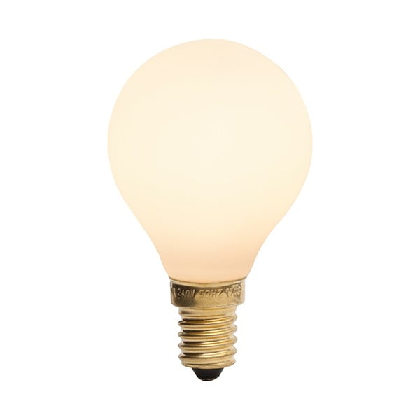 Lampadina LED caldo dimmerabile E14, 3 W Porcelain I - tala