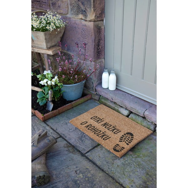 Zerbino in cocco 40x60 cm Boots - Artsy Doormats-image-1