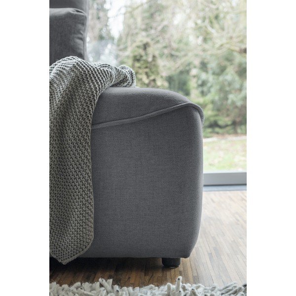 Divano letto angolare grigio (a U) Homely Tommy - Miuform-image-2