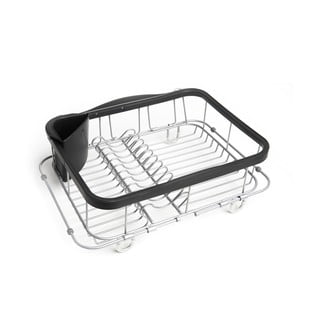 Scolapiatti in acciaio nero 37x29 cm Sinkin - Umbra