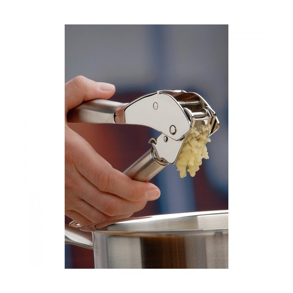 Pressa per aglio in acciaio inox Cromargan Profi Plus - WMF-image-2