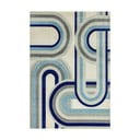 Tappeto blu polveroso 200x290 cm Nova Retro Blue – Asiatic Carpets