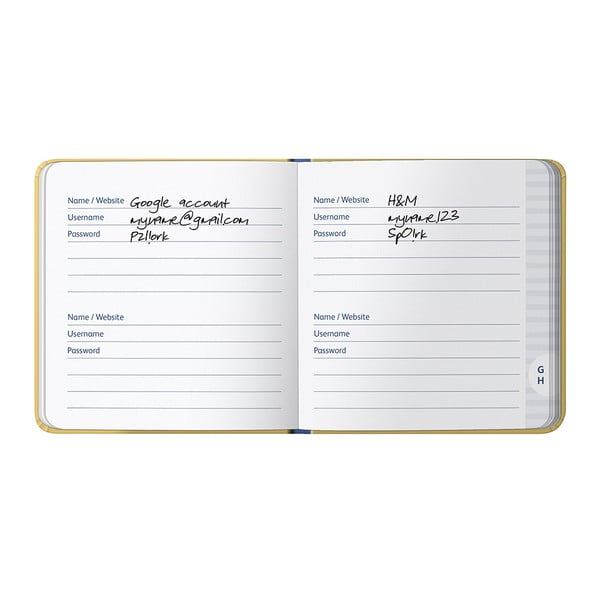 Agenda per password 69 pag. Buttercup – Busy B-image-4