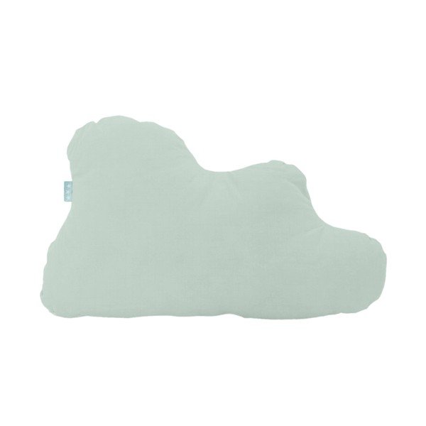 Cuscino per neonato in cotone verde menta, 60 x 40 cm Nube - Mr. Fox