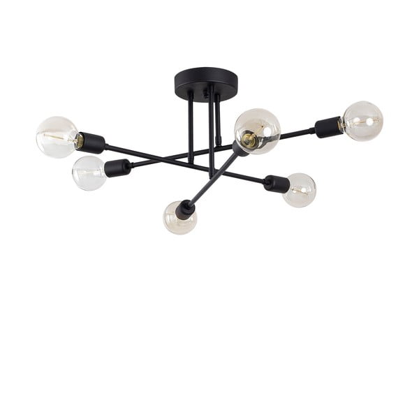 Apparecchio da soffitto nero Flower - Opviq lights