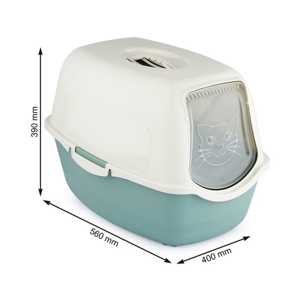 Lettiera per gatti 56x40 cm Eco Bailey - Rotho-image-4