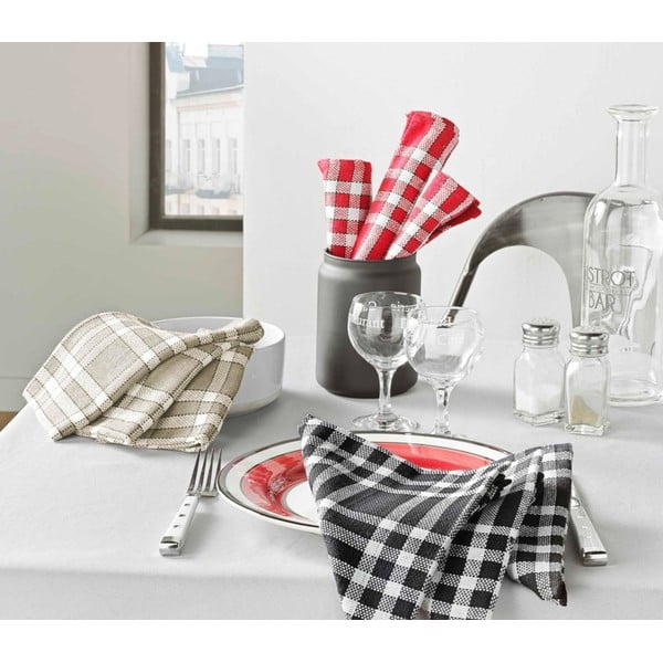 Tovaglioli in tessuto in set da 3 Traditio - douceur d'intérieur-image-2