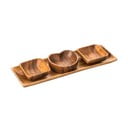 Ciotole da portata con vassoio 4 pz Kora - Premier Housewares