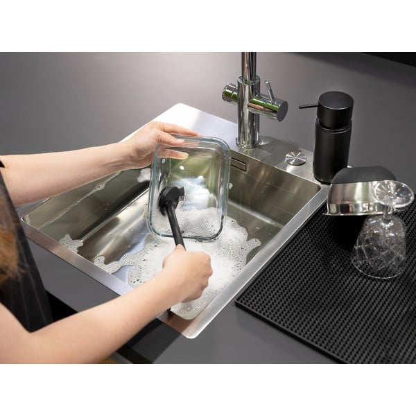 Spazzola nera per lavare i piatti Black Outdoor Kitchen Cuvo - Wenko-image-1