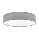 Plafoniera bianca/grigia con paralume in tessuto PASTERI – EGLO