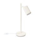 Lampada da tavolo color crema (altezza totale 43 cm) Gleam – Sollux