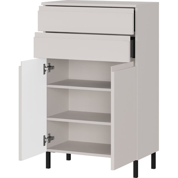 Mobile per bagno color crema alto 60x97 cm Salinas – Germania-image-3