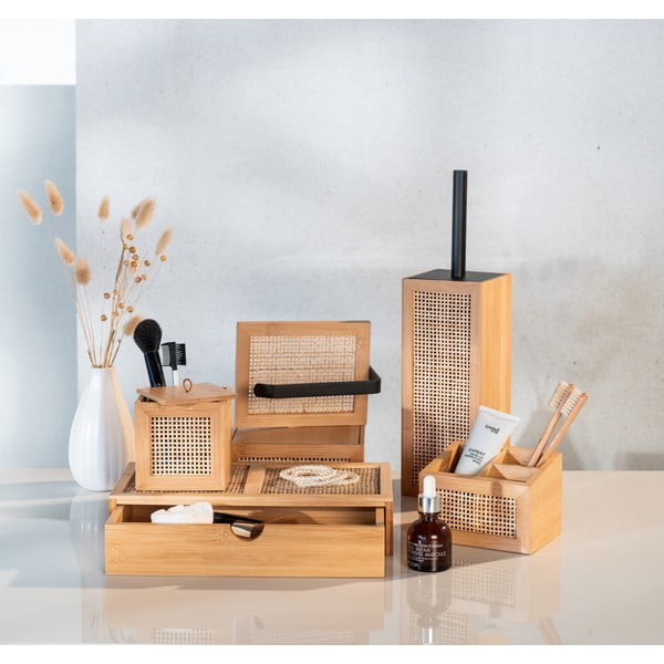 Porta carta igienica in bambù Allegre - Wenko-image-1