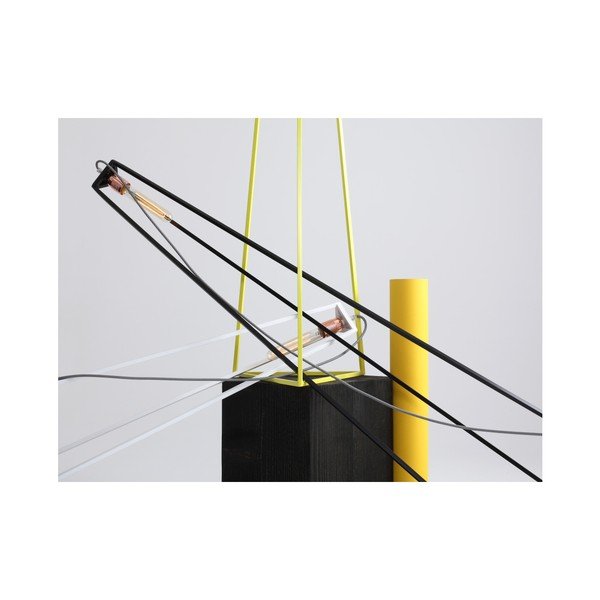 Lampada da terra nera Forma personalizzata Trimetric - CustomForm-image-3