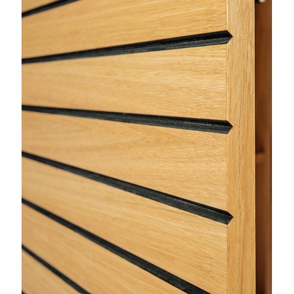 Cassettiera in legno di quercia Stripe - Woodman-image-1