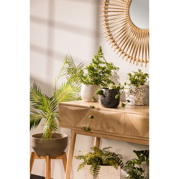 Vaso da fiori bianco Braydon - Kave Home-image-3