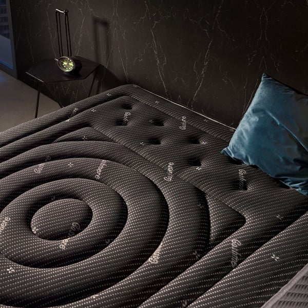 Materasso bifacciale in schiuma media/straordinaria 140x200 cm Premium Black Multizone - Moonia-image-4