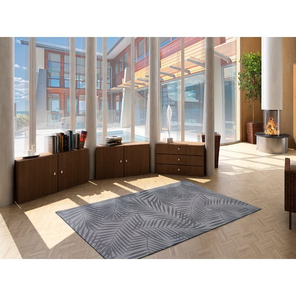 Tappeto grigio per esterni Palm, 160 x 230 cm Technic Palm - Universal-image-1