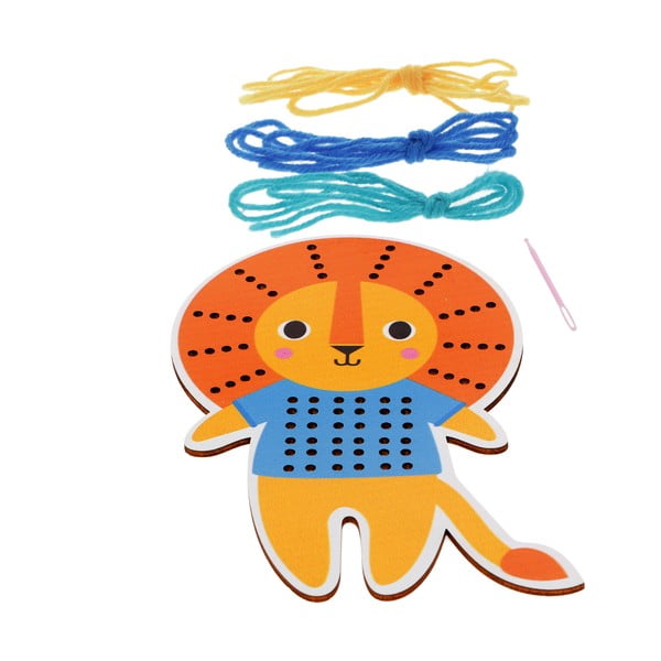 Kit ricamo Lion – Rex London-image-2