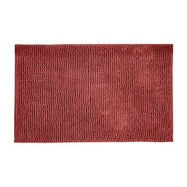 Tappetino da bagno in tessuto rosso 50x80 cm Chenille - Allstar