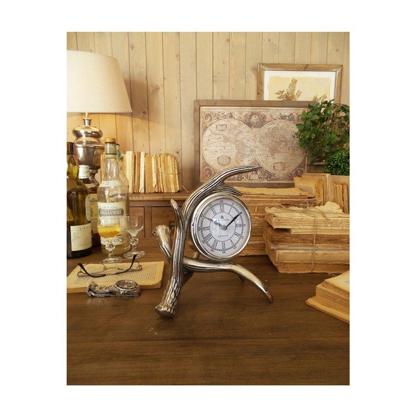 Orologio da tavolo St. Moritz, altezza 23 cm - Orchidea Milano