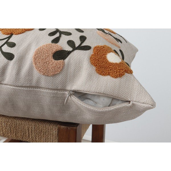 Cuscino decorativo in lino 43x43 cm Fulya – Mioli Decor-image-4