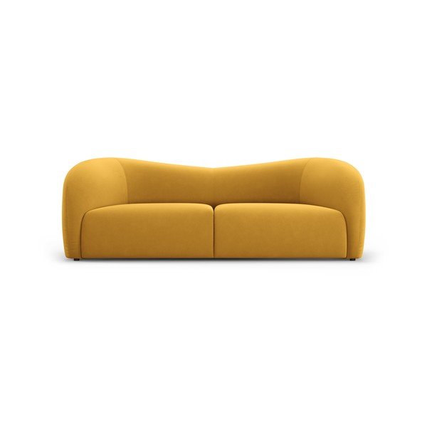 Divano in velluto color senape 197 cm Santi - Interieurs 86