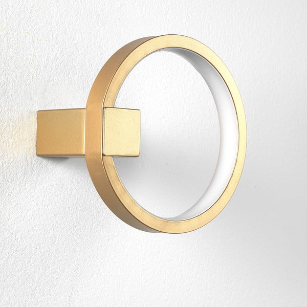 Lampada da parete color oro, ø 15 cm Ring - Tomasucci-image-1