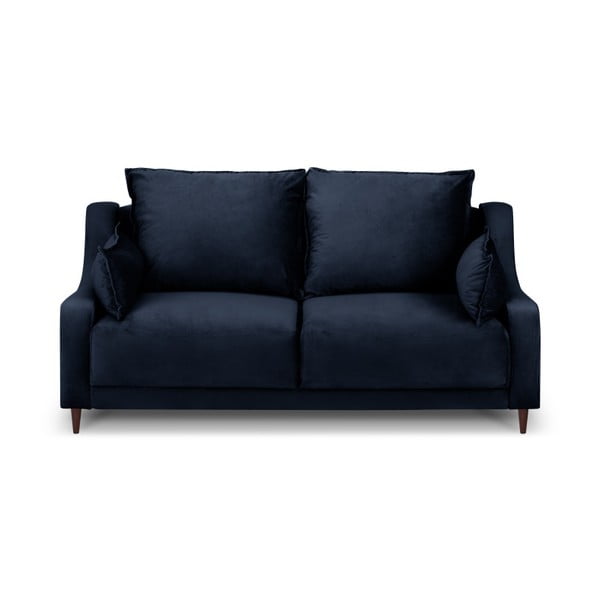 Divano in velluto blu Freesia, 150 cm - Mazzini Sofas