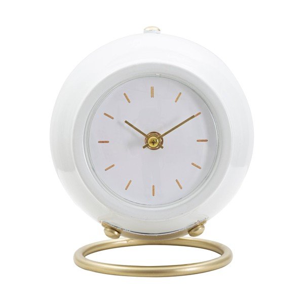 Palla dell'orologio da tavolo bianca - Mauro Ferretti