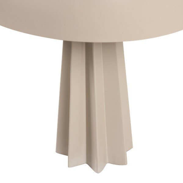 Lampada da tavolo color crema in metallo (altezza totale 29 cm) Virel – WOOOD-image-4