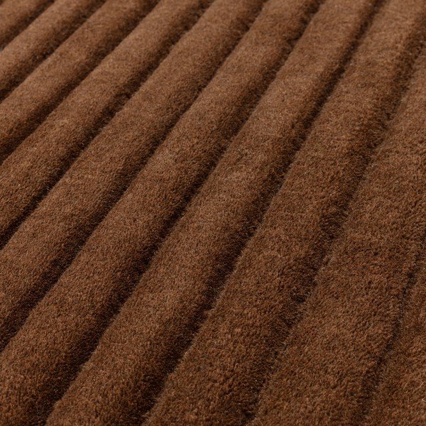 Tappeto marrone scuro in lana tessuto a mano 160x230 cm – Asiatic Carpets-image-4
