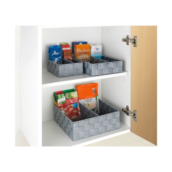 Organizer grigio con 2 scomparti Adria - Wenko-image-1