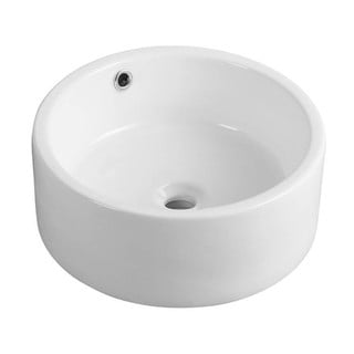Lavabo rotondo bianco in ceramica ø 42 cm Aqualine  – Sapho