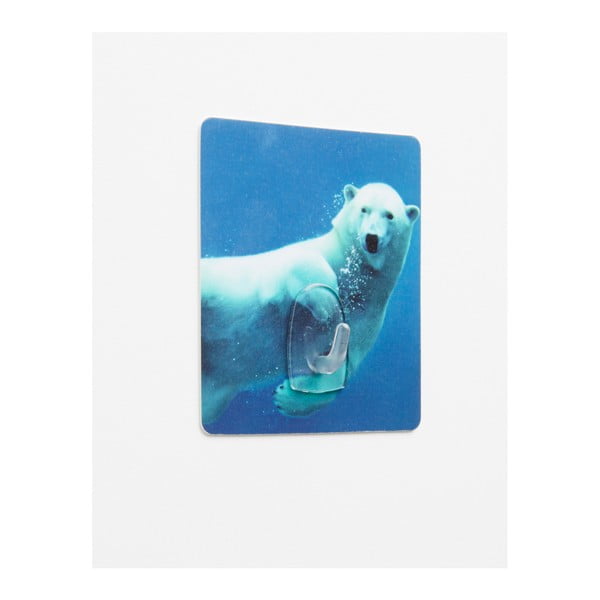 Gancio da parete Orso polare magico - Compactor