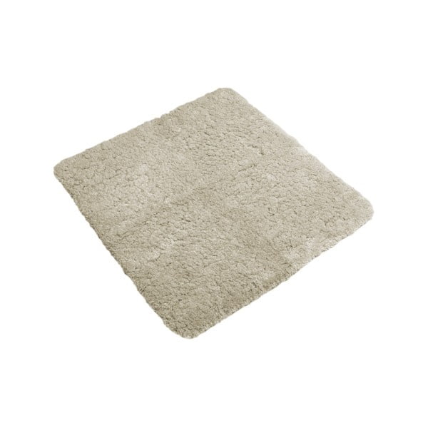 Tappeto da bagno antiscivolo beige Jule, 60 x 60 cm - Tiseco Home Studio