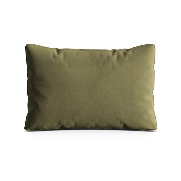 Cuscino per divano verde con rivestimento in velluto Kemi – Cosmopolitan Design