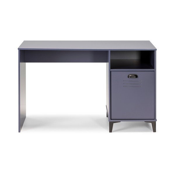 Scrivania blu Zack, 120 x 75 cm - Marckeric