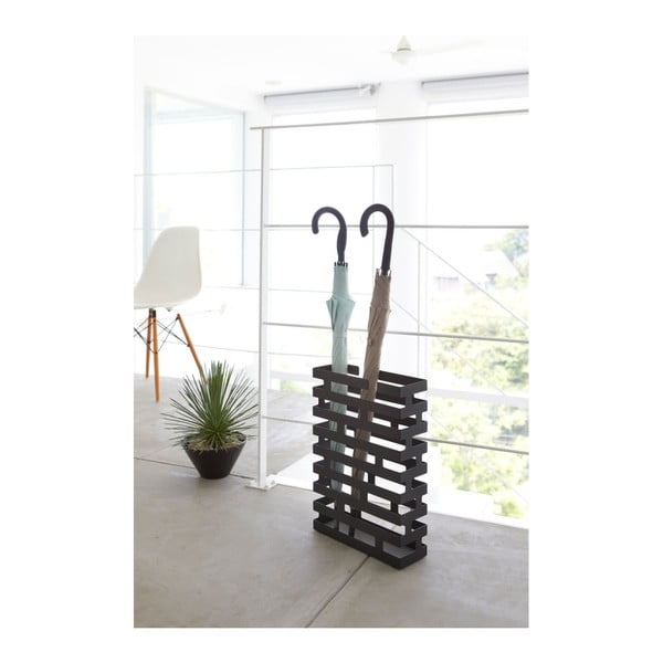 Portaombrelli nero Himeji - YAMAZAKI-image-1