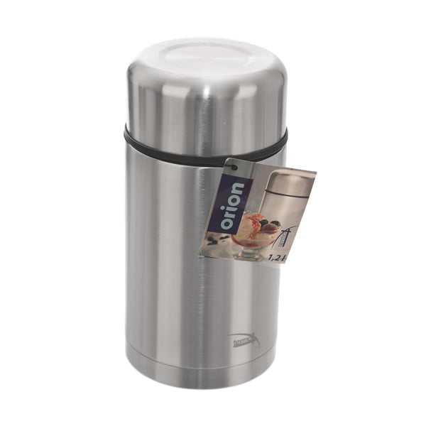 Thermos in colore argento da 1,2 l Termo - Orion-image-3