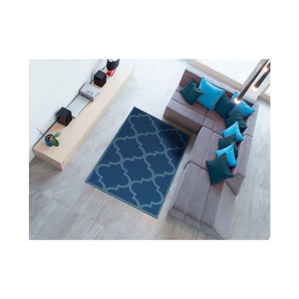 Tappeto blu Nilo, 160 x 230 cm - Universal-image-2