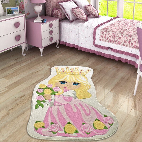Dětský koberec Princess, 100x160 cm