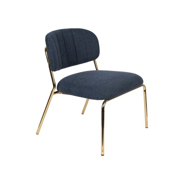 Poltrona blu scuro Jolien - White Label