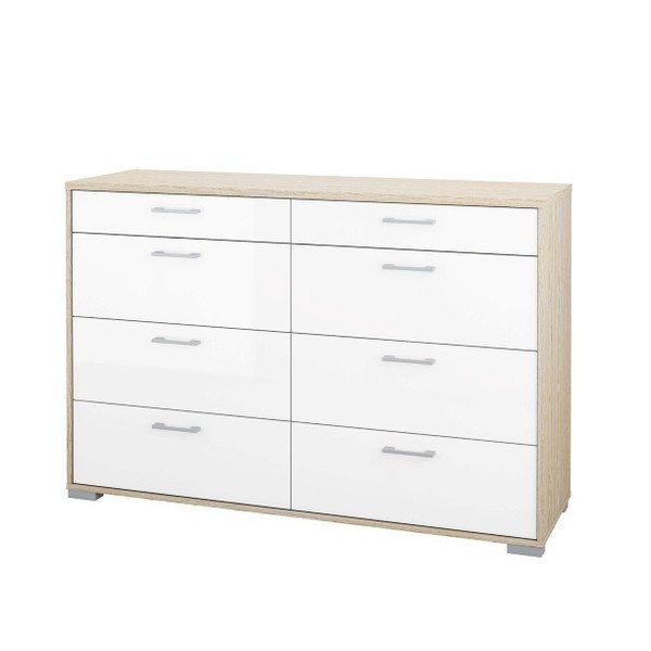 Komoda s 8 zásuvkami Libby