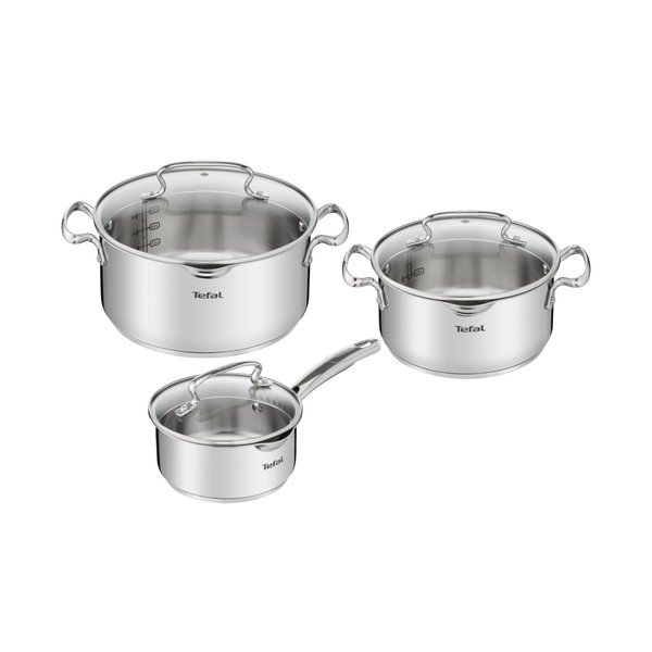 Set di pentole in acciaio inox 6 pz DUETTO+ G719S655 – Tefal