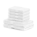 Set di 2 asciugamani bianchi e 4 asciugamani bianchi Bamby - AmeliaHome
